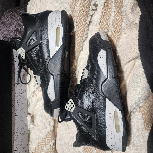 Size 8.5 Mens - Jordan 4 Retro LS Oreo 2015 - Womens 10 - Picture 6 of 10